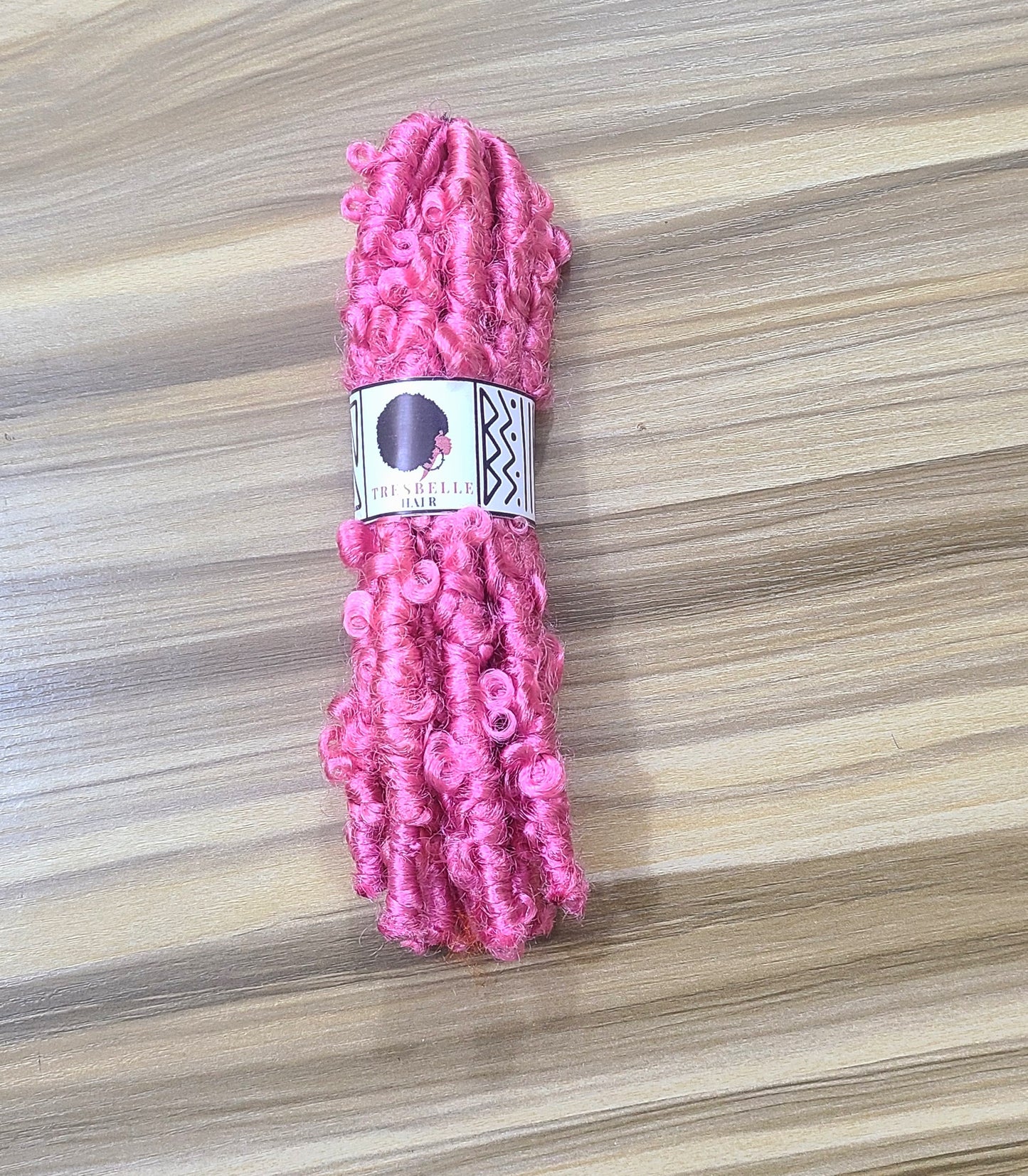 Itch free pink butterfly locs