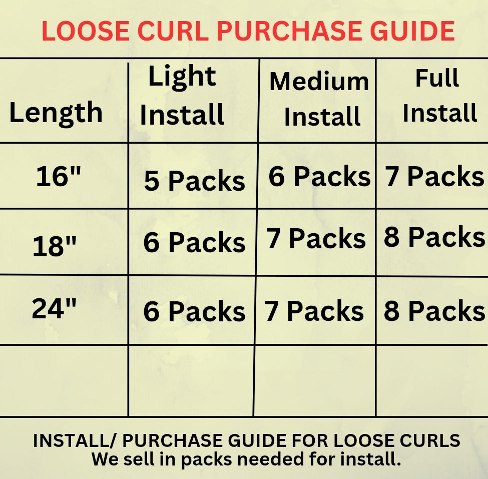 Belle Anti Itch Loose Curls Braiding Hair