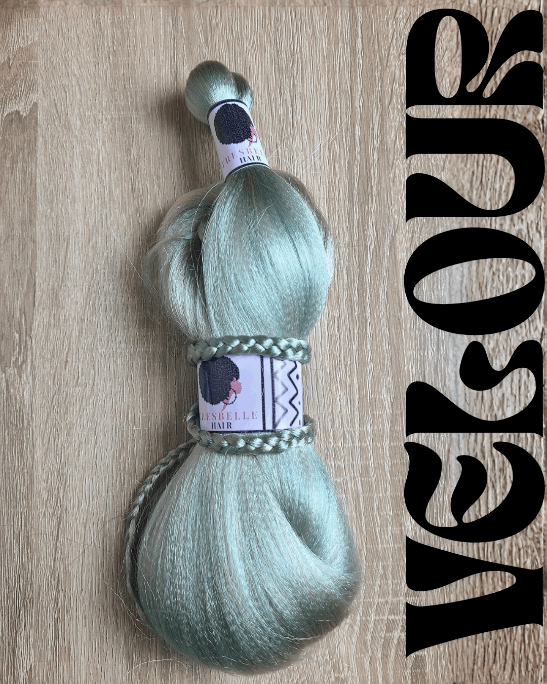 NON-TOXIC PRESTRETCHED BRAIDING HAIR BLEND
