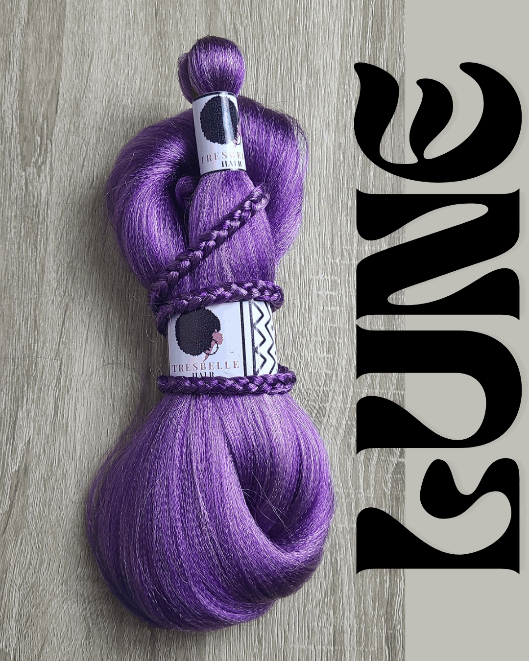 NON-TOXIC PRESTRETCHED BRAIDING HAIR BLEND