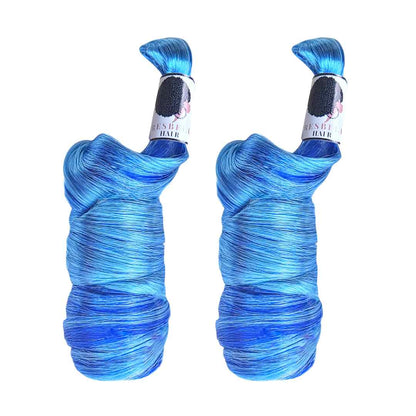 LIGHT BLUE/BLUE FRENCH CURL