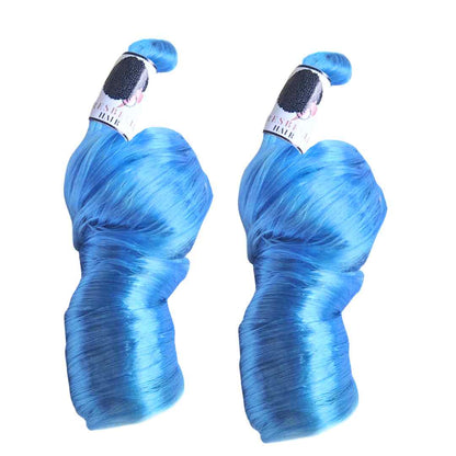 BLUE FRENCH CURLS| LIGHT BLUE FRENCH CURLS